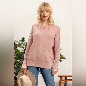 S28-Drop Shoulder Sweater
